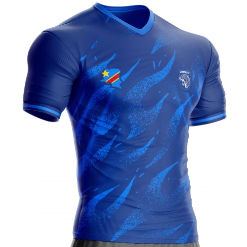 Camiseta de fútbol del Congo CG-847 unitif.com