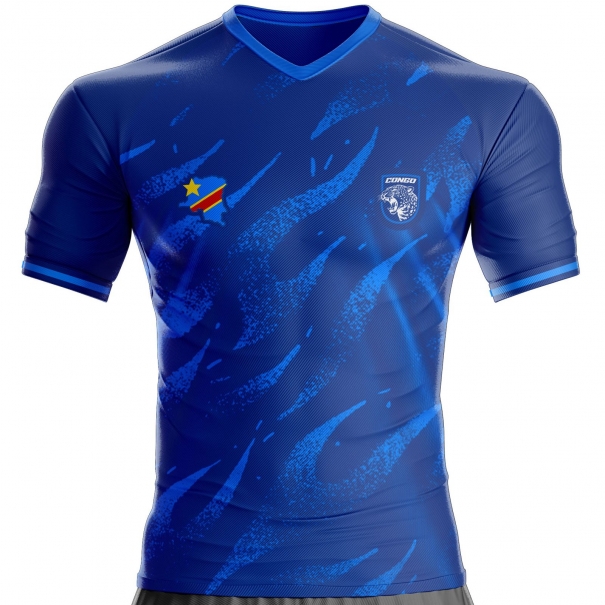 Maillot Congo football RDC-847 unitif.com