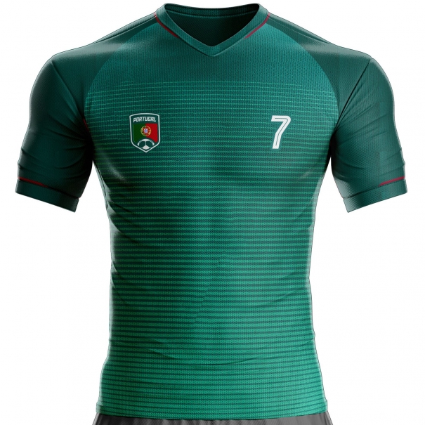 Camiseta de fútbol de Portugal PT-232 para aficionados