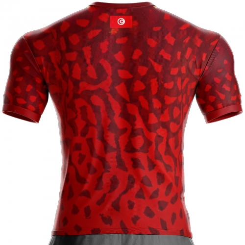 Tunisia football jersey TN-63 to support unitif.com