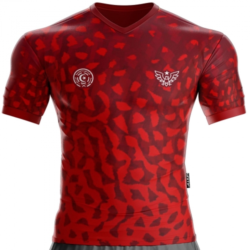 Tunisia football jersey TN-63 to support unitif.com