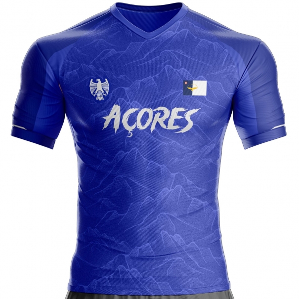 Maglia da calcio delle Azzorre AZ-653 unitif.com