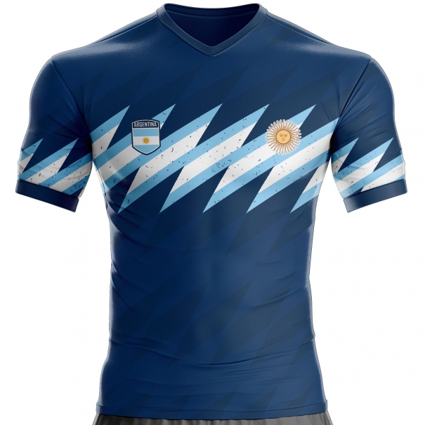 Camiseta de fútbol argentino AG-140 para aficionados unitif.com