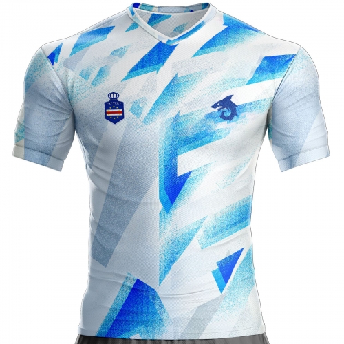Maglia da calcio Capo Verde CV-510 per tifosi unitif.com