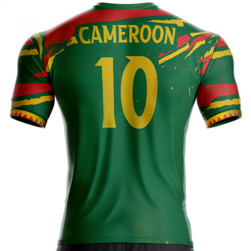 Kamerunisches Fußballtrikot CR-4 zur Unterstützung unitif.com