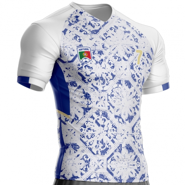 Camiseta de fútbol de Portugal 77-VG para apoyar unitif.com