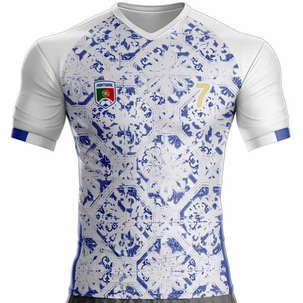 Camiseta de fútbol de Portugal 77-VG para apoyar unitif.com