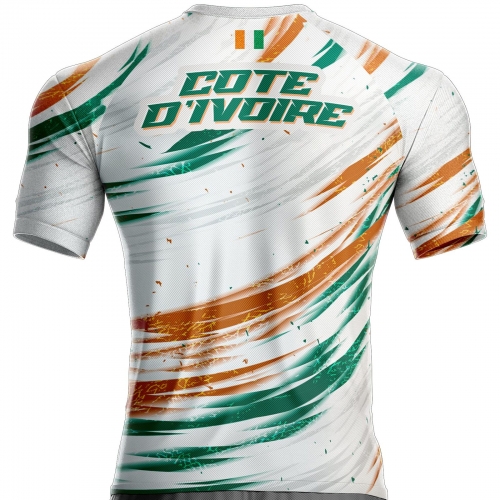 Ivory Coast football jersey CI-810 for supporters unitif.com