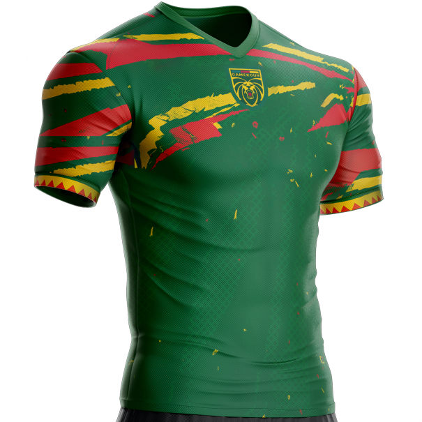 Kameroen voetbalshirt CR-4 ter ondersteuning unitif.com