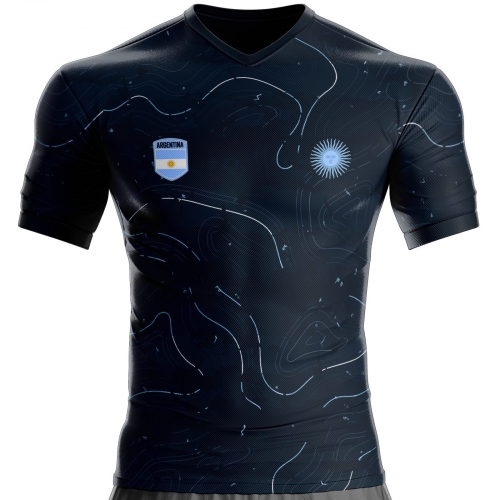Camiseta de fútbol de Argentina AG-04 para apoyar unitif.com