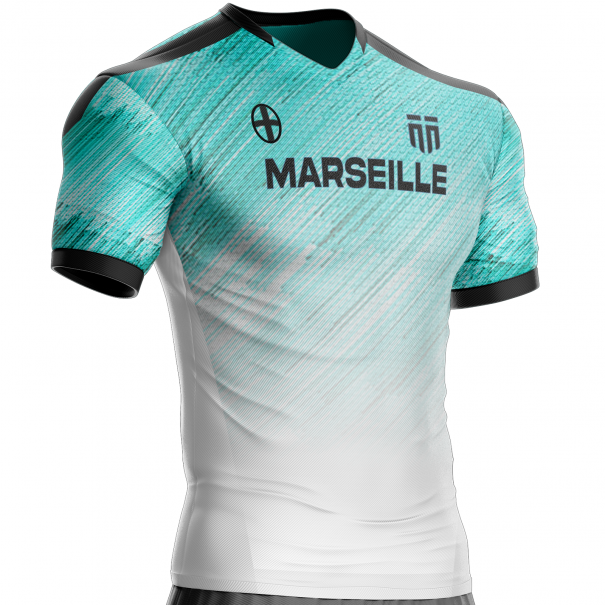 Marseille football jersey MR-5 to support unitif.com