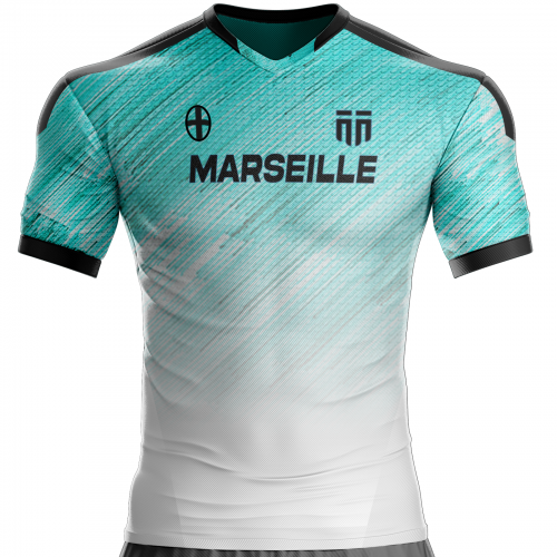 Marseille fotbollströja MR-5 att stödja unitif.com