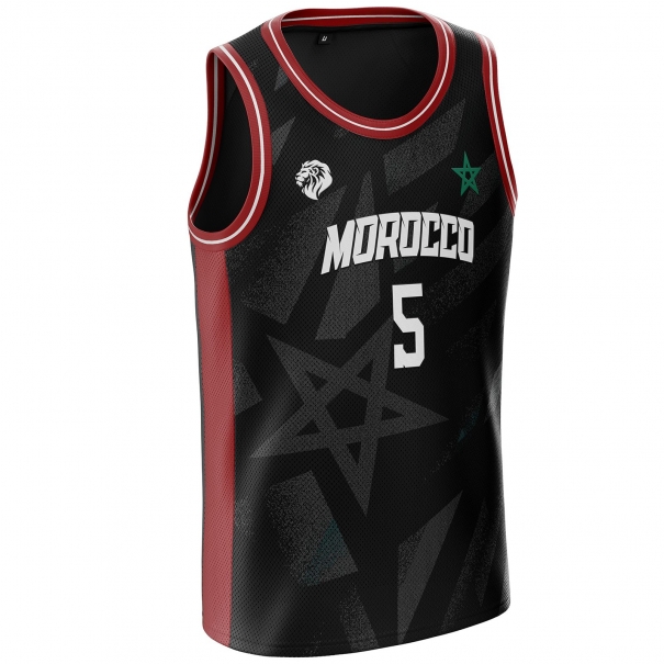 Morocco basketball jersey MC-29 unitif.com