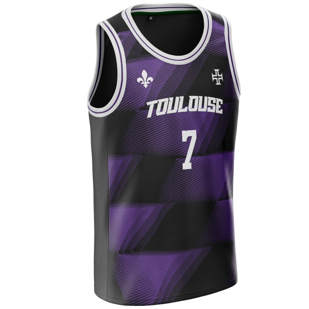 Toulouse basketball jersey TL-41 unitif.com