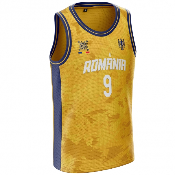 Maglia da basket della Romania RM-74 unitif.com