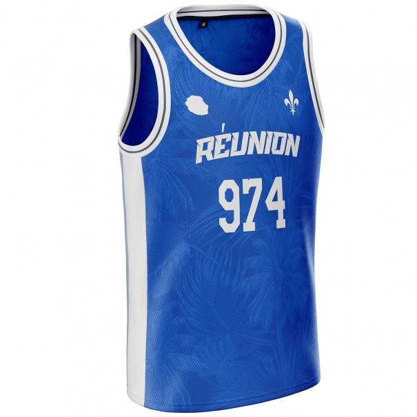 Reunion basketball jersey RN-54 unitif.com