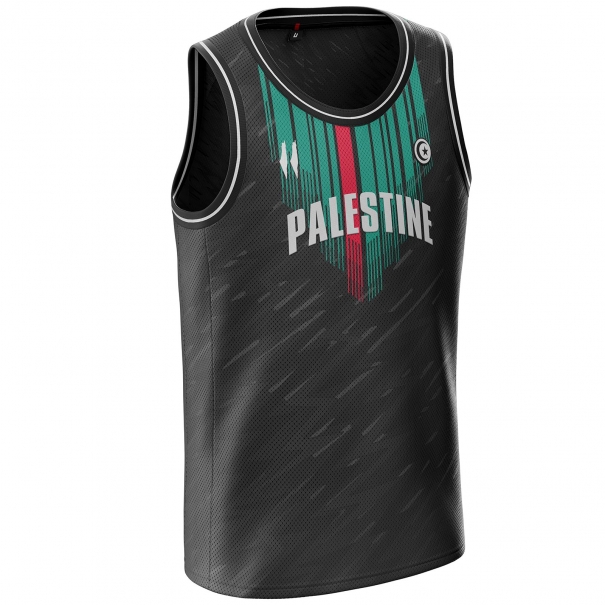 Palestine basketball jersey PL-47 unitif.com