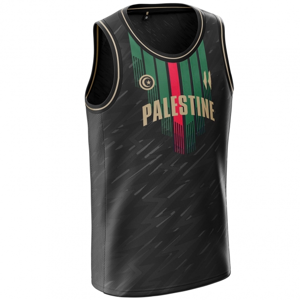 Palestine basketball jersey PL-35 unitif.com