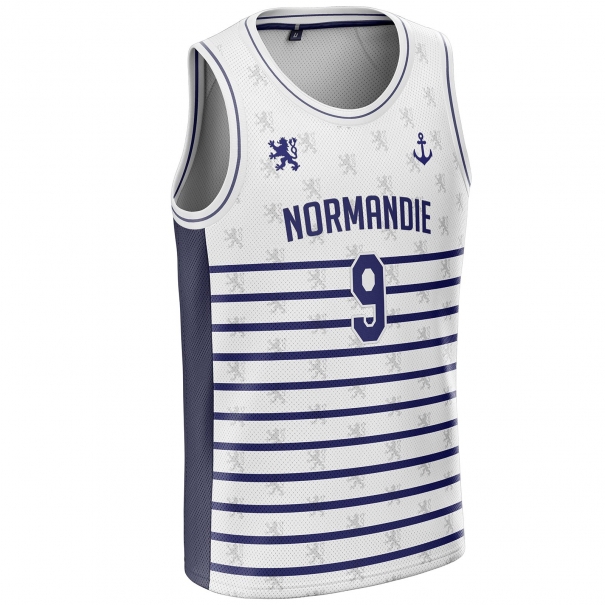 Normandy basketball jersey ND-95 unitif.com