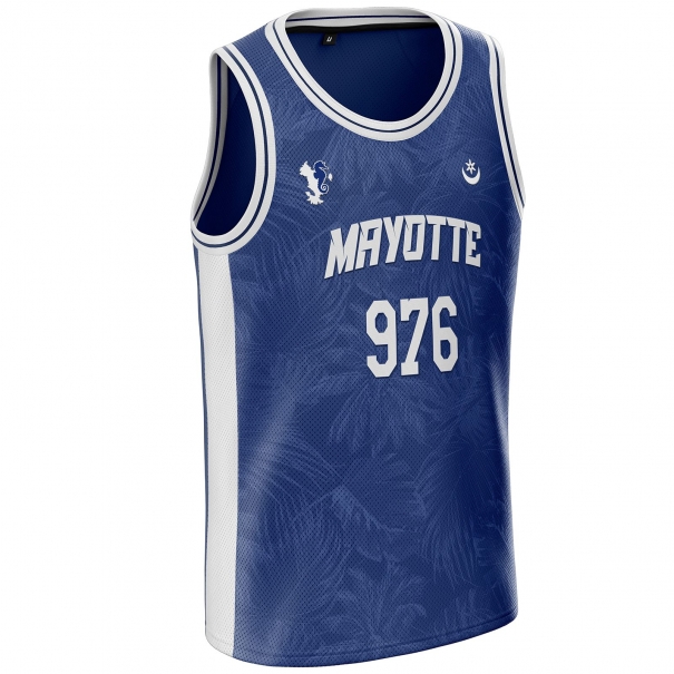 Mayotte basketball jersey MY-976 unitif.com