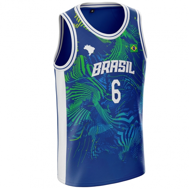 Brasilien basketballtrøje BR-41 unitif.com