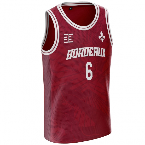 Maillot Bordeaux basketball BX-741 unitif.com