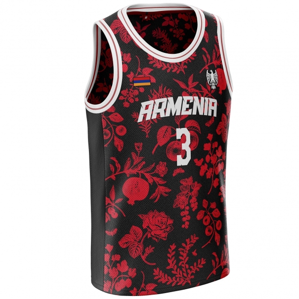 Armenia basketball jersey AR-55 unitif.com