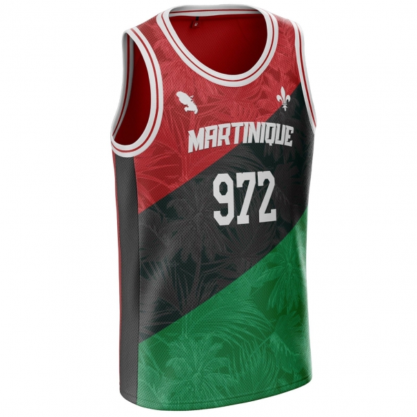 Martinique basketball jersey MT-972 unitif.com