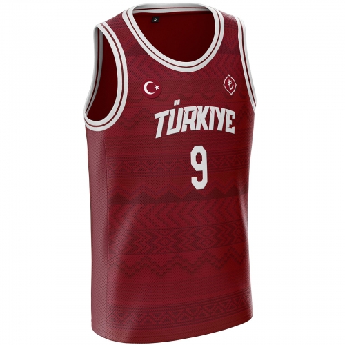 Türkiye basketball jersey TR-35 unitif.com