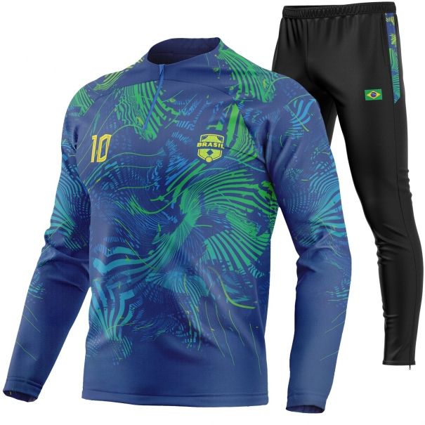 Brazil football tracksuit BR-851 unitif.com