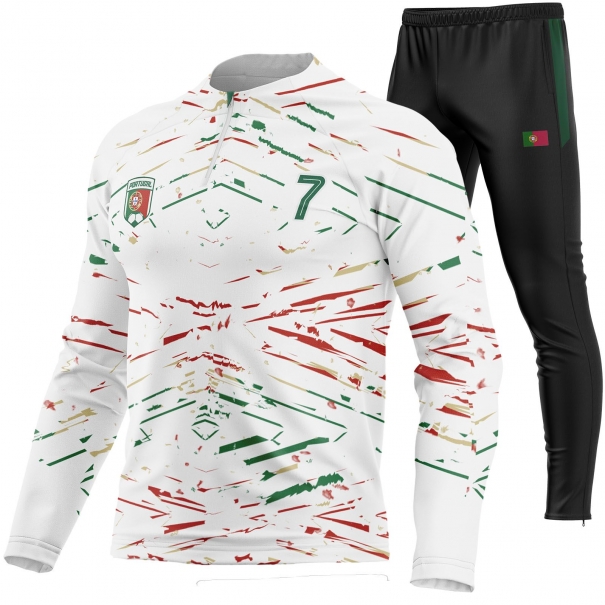 Portugal football tracksuit PT-157 unitif.com