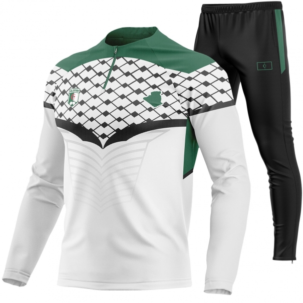 Algeria football tracksuit AG-85 unitif.com