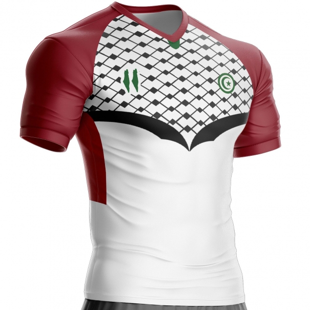 Palestine football jersey PL-14 for supporters unitif.com