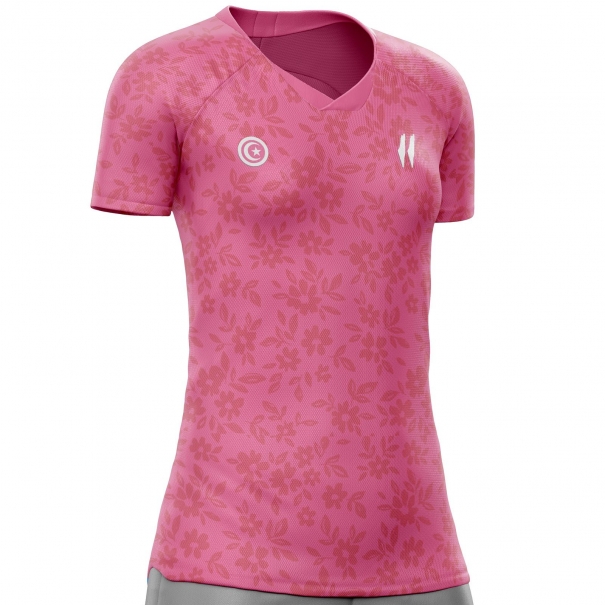 Palestina rosa fotbollströja för kvinnor PL-334 Hope unitif.com