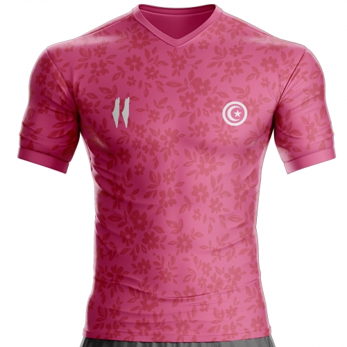 Maglia da calcio rosa Palestina PL-554 unitif.com