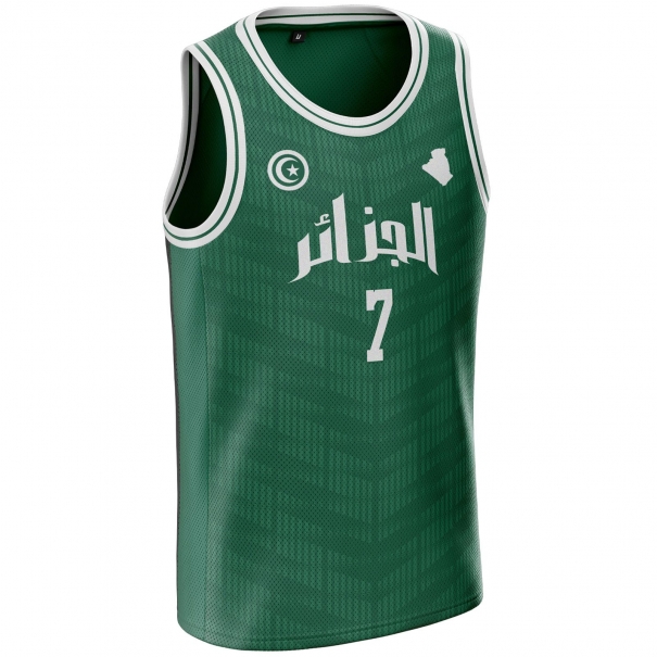 Algeria basketball jersey AG-46 unitif.com