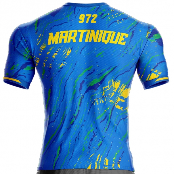 Camiseta de fútbol de Martinica MT-65 para aficionados unitif.com