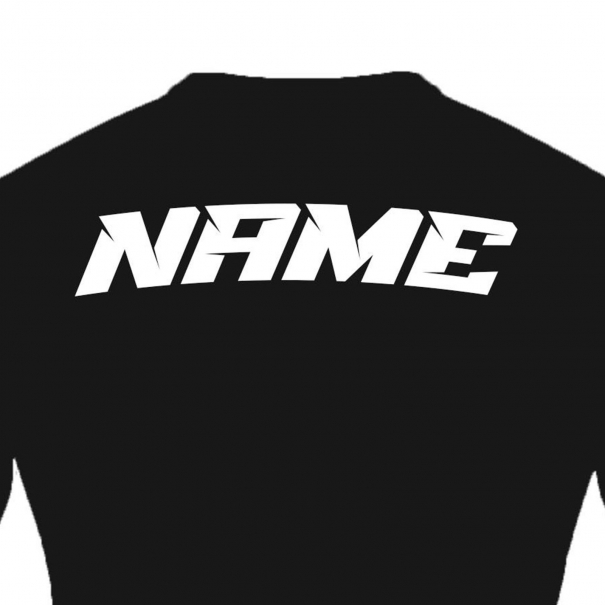 Add your name on the back / Customization unitif.com