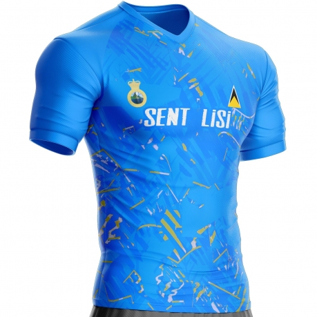 Saint Lucia fotballdrakt SL-74 unitif.com