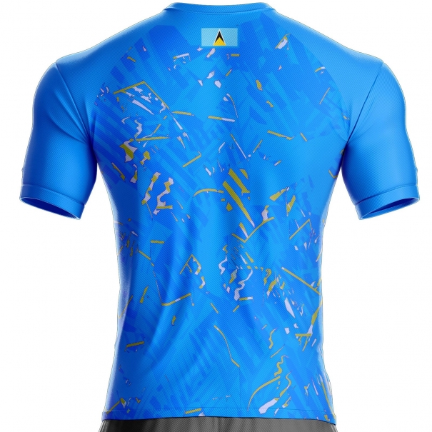 Maillot Sainte Lucie football SL-74 unitif.com