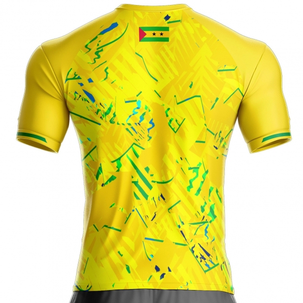 Camiseta de fútbol de Santo Tomé y Príncipe STP-55 unitif.com