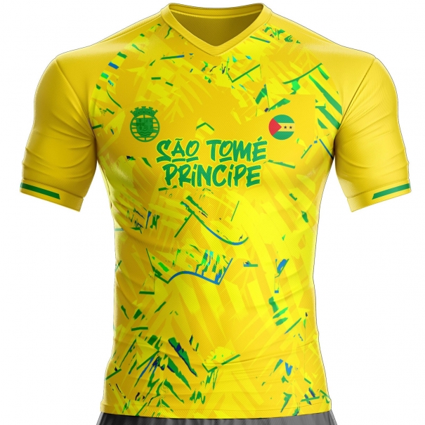 Maglia da calcio Sao Tomé e Principe STP-55 unitif.com