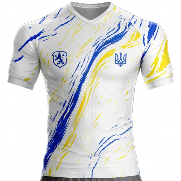 Ukraine-Fußballtrikot UKR-362 für Fans unitif.com
