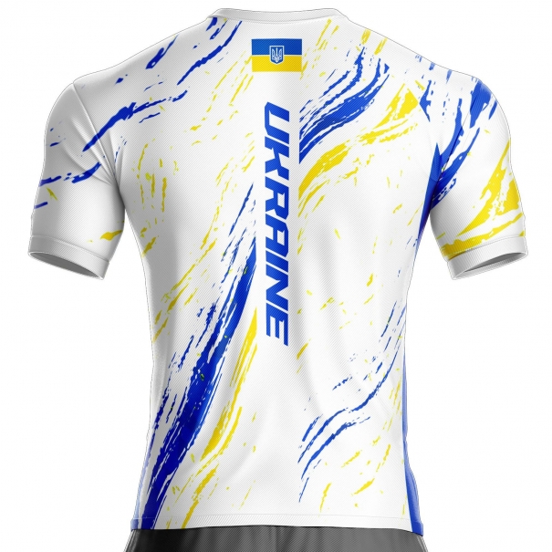 Ukraine-Fußballtrikot UKR-362 für Fans unitif.com
