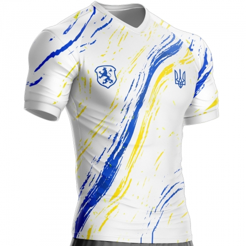Ukraine football jersey UKR-362 for supporters unitif.com