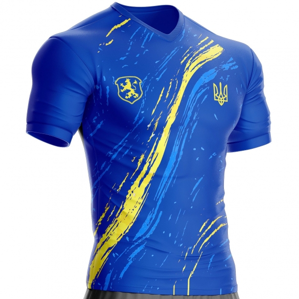 Camiseta de fútbol de Ucrania UKR-463 para aficionados unitif.com