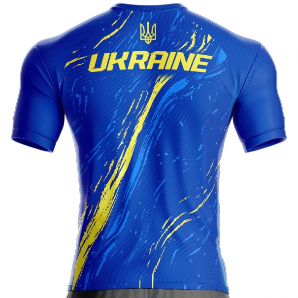 Maglia da calcio dell'Ucraina UKR-463 per i tifosi unitif.com