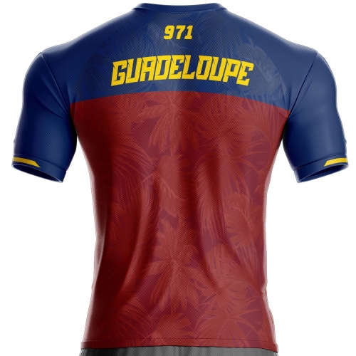 Guadeloupe football jersey GD-88 to support unitif.com