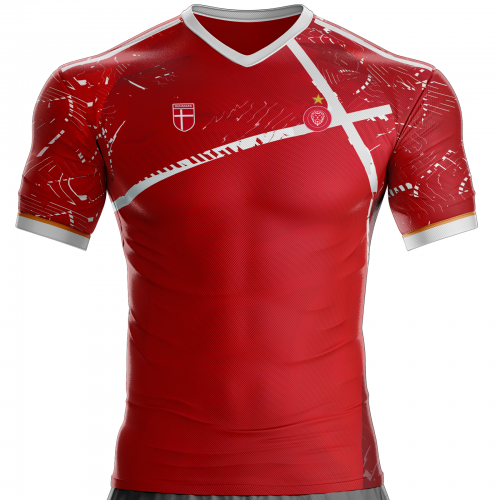 قميص الدنمارك لكرة القدم DK-44 للجماهير Unitif.com