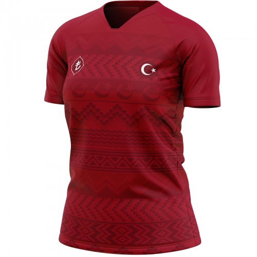 Camiseta de fútbol femenina de Turquía TQ-41 unitif.com